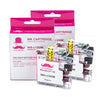 Compatible Brother LC-203M Magenta Ink Cartridge High Yield - Moustache®