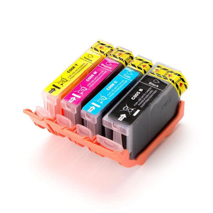 Compatible Canon PGI-5 CLI-8 Ink Cartridge Combo BK/C/M/Y- Economical Box