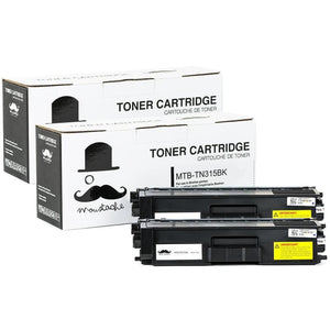 Compatible Brother TN-315 Black Toner Cartridge High Yield - Moustache®