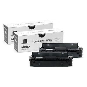Compatible HP 410X CF410X Black Toner Cartridge High Yield - Moustache®