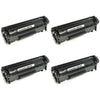 Compatible HP 12A Q2612A Black Toner Cartridge - Economical Box