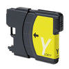 Compatible Brother LC-61Y Yellow Ink Cartridge - Economical Box