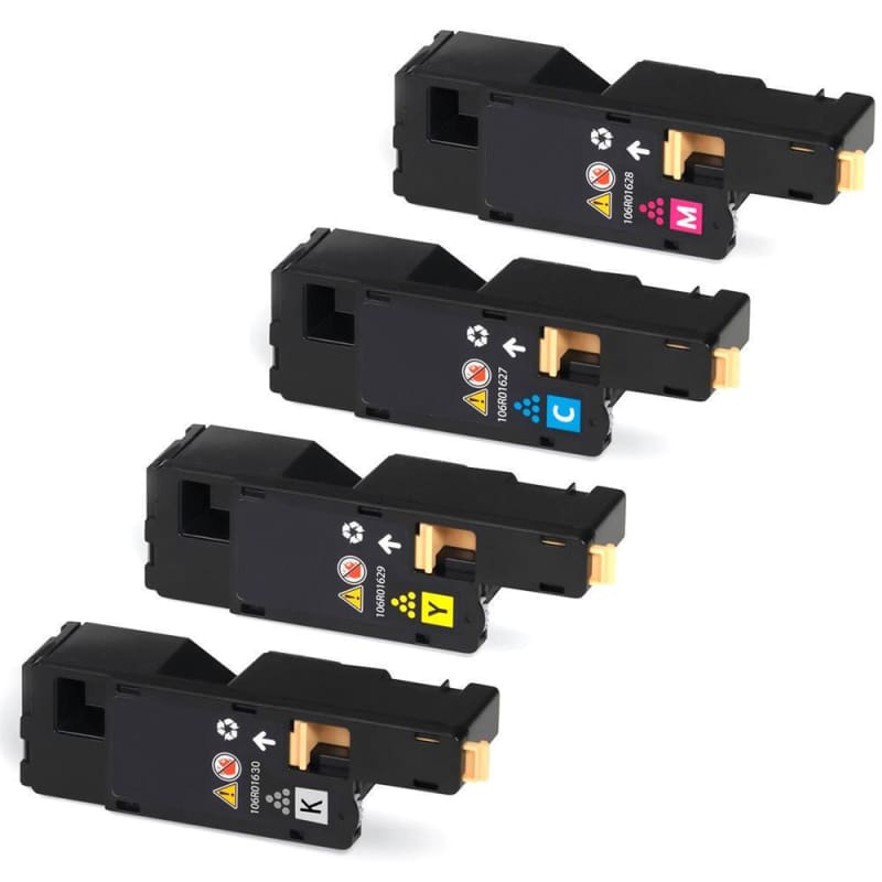 Compatible Xerox 106R01627 106R01628 106R01629 106R01630 Toner Cartridge Combo
