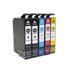 Compatible Epson T220XL Ink Cartridge Combo High Yield BK/C/M/Y - Economical Box