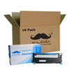 Compatible Samsung CLT-C407S Cyan Toner Cartridge - Moustache®