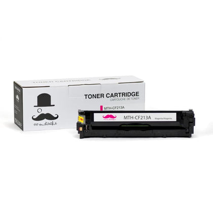 Compatible HP 131A CF213A Magenta Toner Cartridge - Moustache®