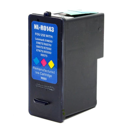 Remanufactured Lexmark 18Y0143 18Y0343 Color Ink Cartridge