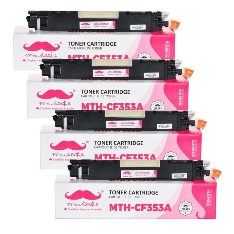 Compatible HP 130A CF353A Magenta Toner Cartridge - Moustache®