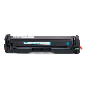 Compatible HP 201A CF401A Cyan Toner Cartridge - Moustache®