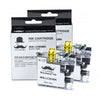 Compatible Brother LC-203BK Black Ink Cartridge High Yield - Moustache®