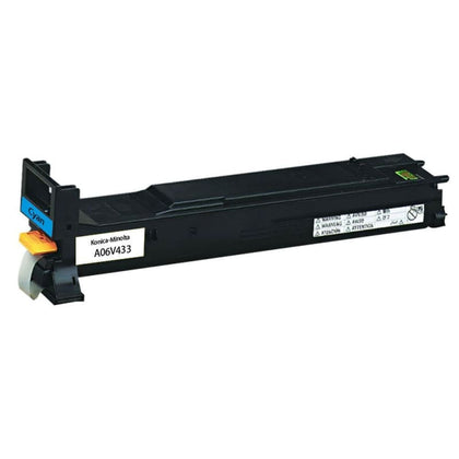 Remanufactured Konica-Minolta A06V433 Cyan Toner Cartridge