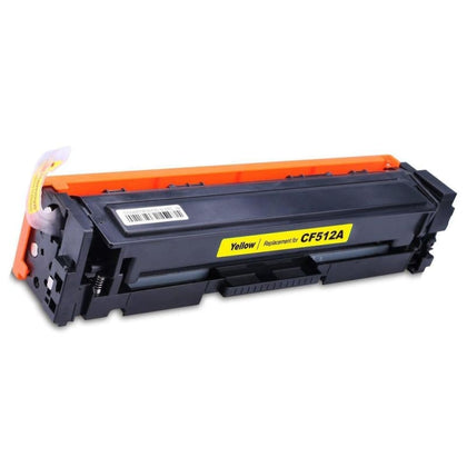 Compatible HP 204A CF512A Yellow Toner Cartridge