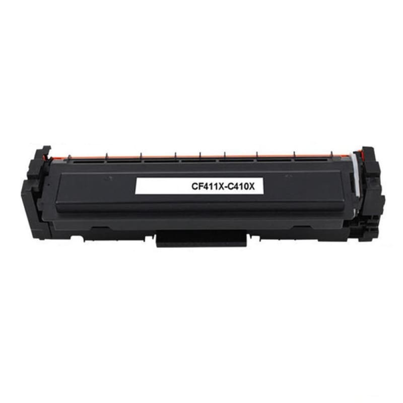 Compatible HP 410X CF411X Cyan Toner Cartridge High Yield- Economical Box