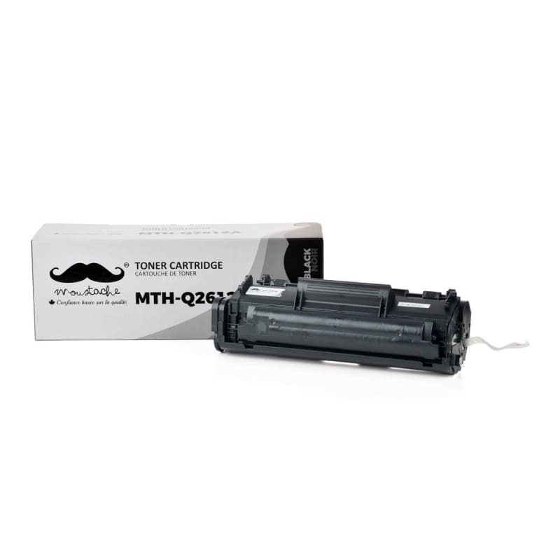 Compatible HP 12A Q2612A Black Toner Cartridge - Moustache®