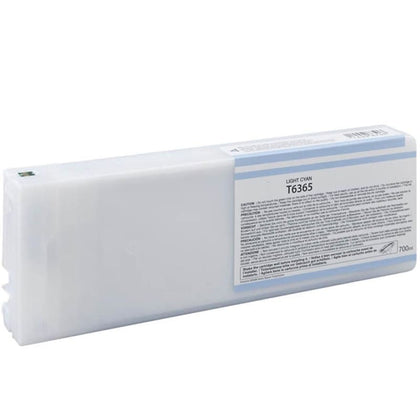 Compatible Epson T636500 700ml Light Cyan Ink Cartridge High Yield