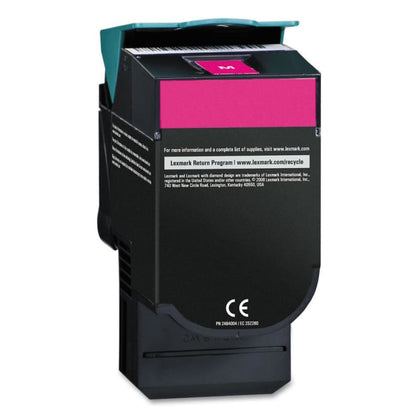 Remanufactured Lexmark C544X2MG C544X1MG Magenta Toner Cartridge Extra High Yield