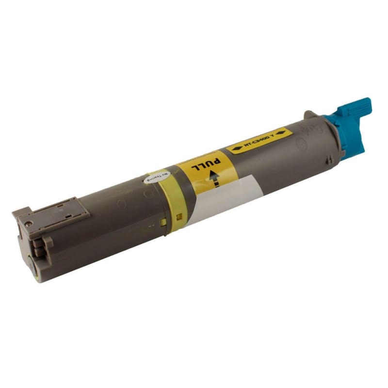 Compatible Okidata 43459301 43459405 Yellow Toner Cartridge High Yield
