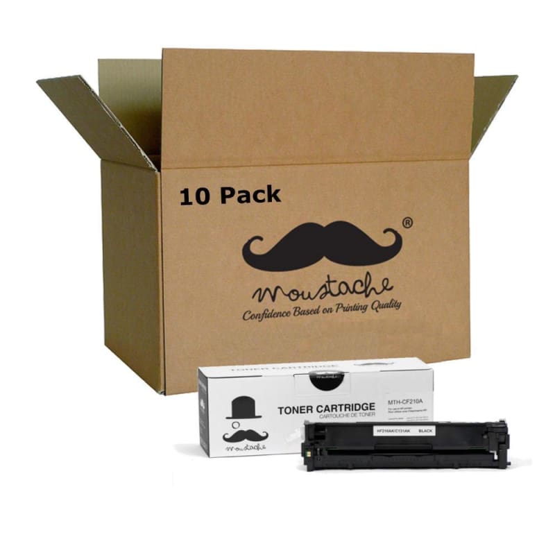 Compatible HP 131A CF210A Black Toner Cartridge - Moustache®