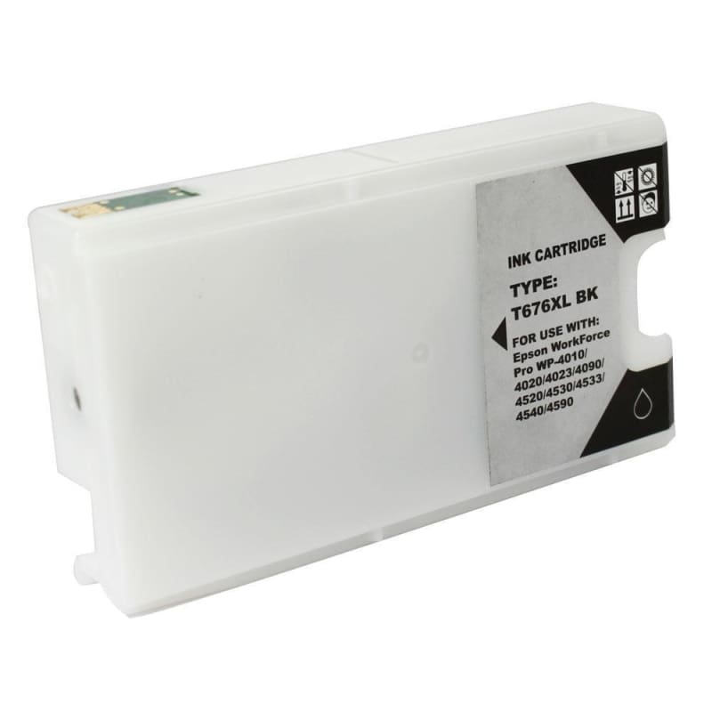 Compatible Epson 676XL T676XL120 Black Ink Cartridge Pigment