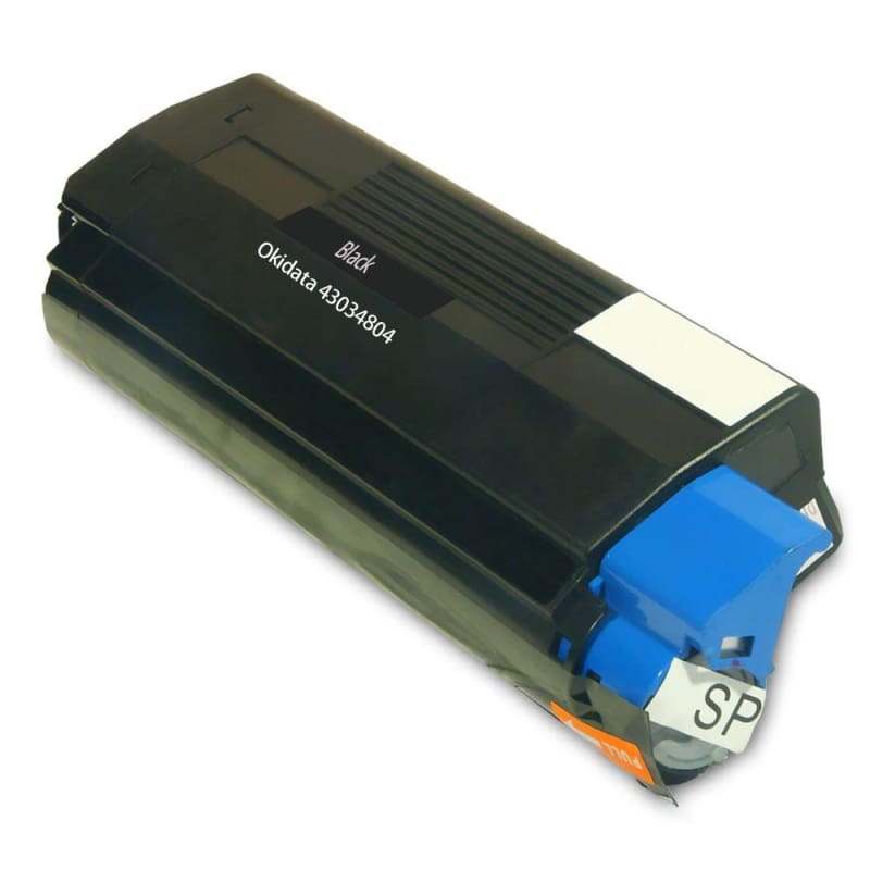 Remanufactured Okidata 43034804 Black Toner Cartridge
