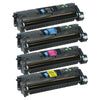 Remanufactured HP 121A C9700A C9701A C9702A C9703A Toner Cartridge Combo BK/C/M/Y