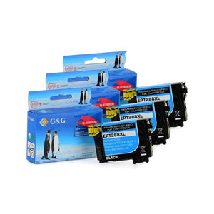Remanufactured Epson T288XL120 Black Ink Cartridge High Yield - G&G™