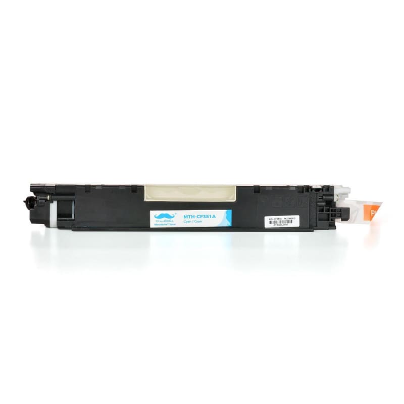 Compatible HP 130A CF351A Cyan Toner Cartridge - Moustache®
