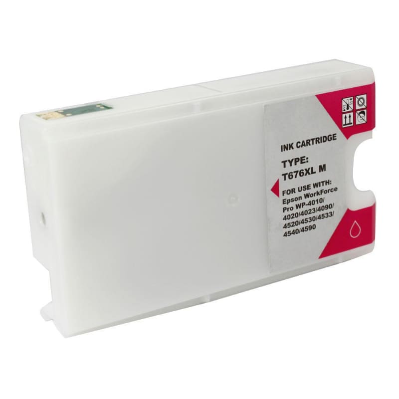 Compatible Epson 676XL T676XL320 Magenta Ink Cartridge Pigment