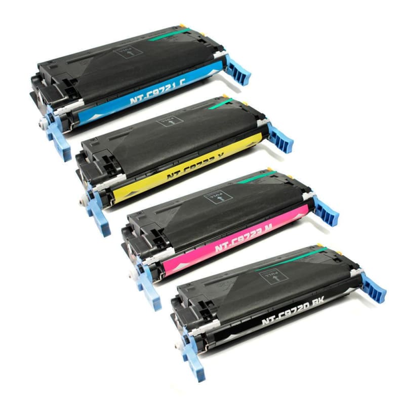Remanufactured HP 641A C9720A C9721A C9722A C9723A Toner Cartridge Combo BK/C/M/Y