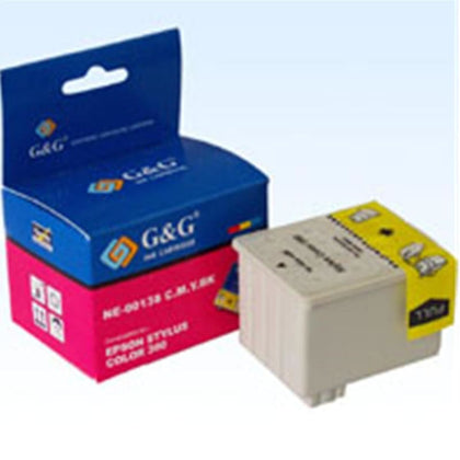 Compatible Epson S020138 Black and Color Ink Cartridge
