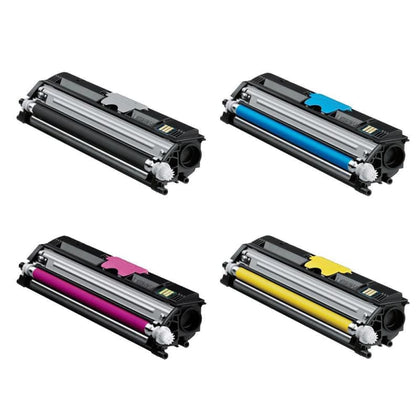 Compatible Konica Minolta A0V30 Toner Cartridge Combo High Yield BK/C/M/Y