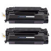 Compatible HP 55X CE255X Black Toner Cartridge High Yield - Economical Box