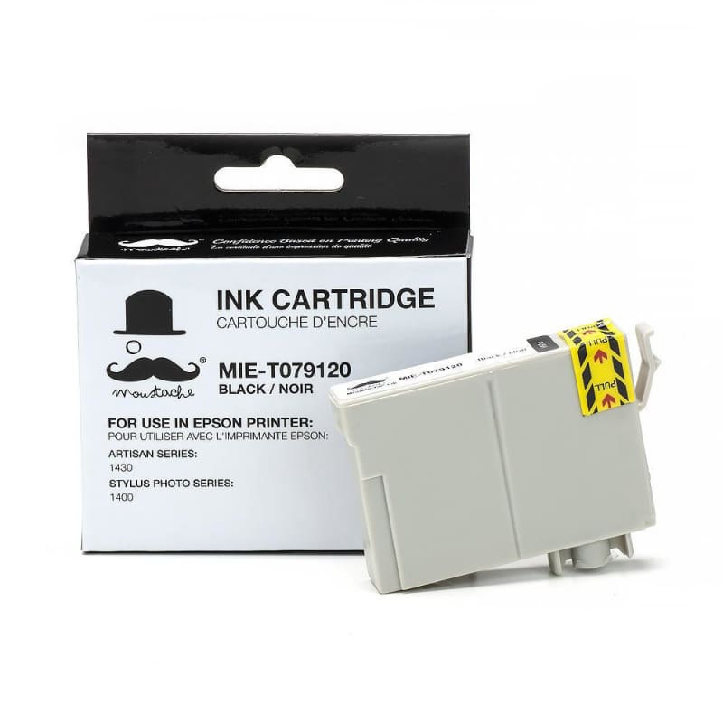Compatible Epson 79 T079120 Black Ink Cartridge High Yield - Moustache®