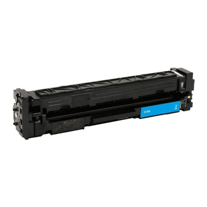 Compatible HP 410A CF411A Cyan Toner Cartridge - Economical Box