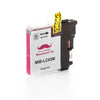 Compatible Brother LC-65M Magenta Ink Cartridge High Yield - Moustache®