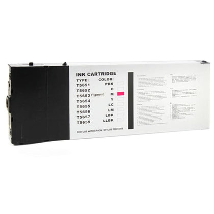 Compatible Epson T565300 Magenta Ink Cartridge Pigment