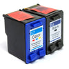 Remanufactured HP 56 HP 57 Black and Color Ink Cartridge Combo High Yield - G&G™