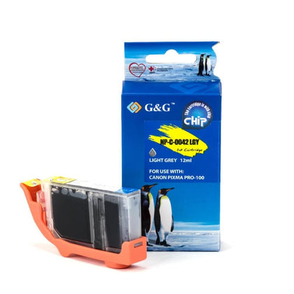 Compatible Canon CLI-42LGY 6391B002 Light Gray Ink Cartridge - G&G™