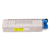 Compatible Okidata 43866101 Yellow Toner Cartridge for C710 Printer