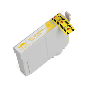 Compatible Epson T702XL T702XL420-S Yellow Ink Cartridge High Yield - Moustache®