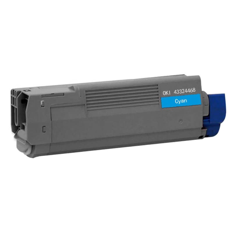 Remanufactured Okidata 43324468 Cyan Toner Cartridge
