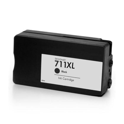 Remanufactured HP 711 CZ133A Black Ink Cartridge High Yield