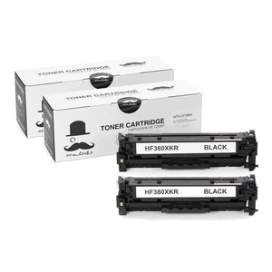 Compatible HP 312X CF380X Black Toner Cartridge High Yield - Moustache®