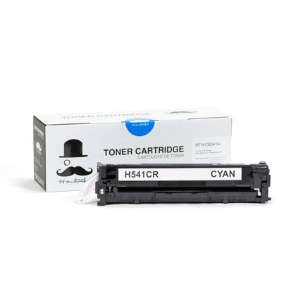 Compatible HP 125A CB541A Cyan Toner Cartridge - Moustache®