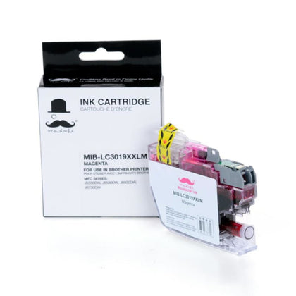 Compatible Brother LC-3019M Magenta Ink Cartridge Extra High Yield - Moustache®
