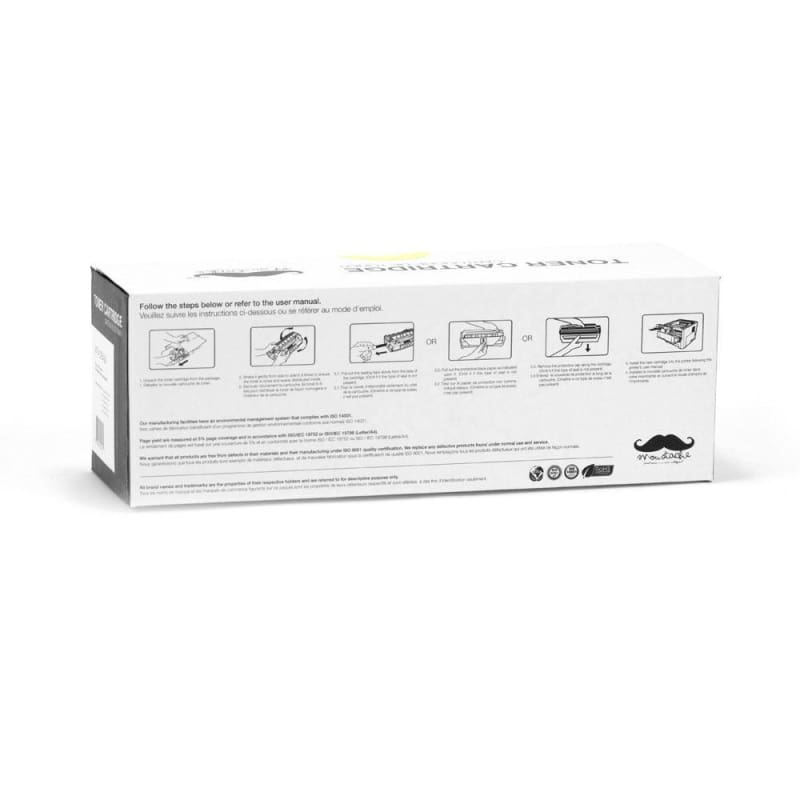 Compatible HP 125A CB542A Yellow Toner Cartridge - Moustache®
