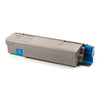 Compatible Okidata 43324476 Cyan Toner Cartridge