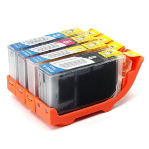Compatible Canon PGI5 CLI8 0628B027 Ink Cartridge Combo BK/C/M/Y
