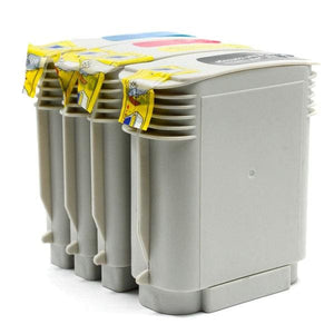 Remanufactured HP 10 HP 11 Black and Color Ink Cartridge Combo High Yield