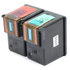 Remanufactured HP 21 HP 22 Black and Color Ink Cartridge Combo